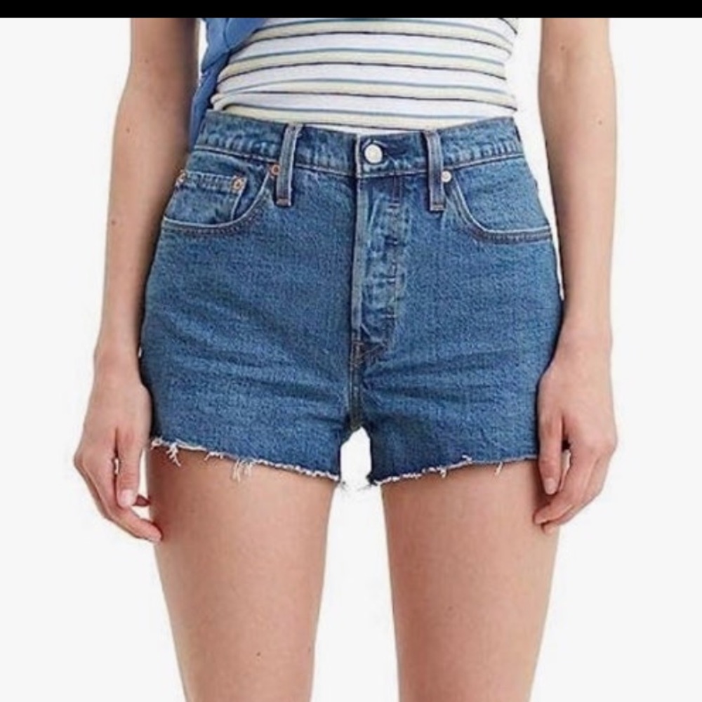 Levi 501 denim shorts